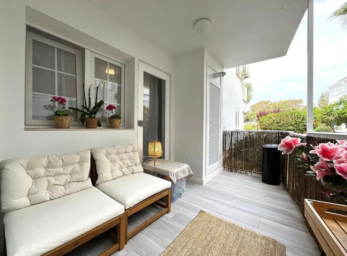 Bright ground floor apartment interior, recently renovated