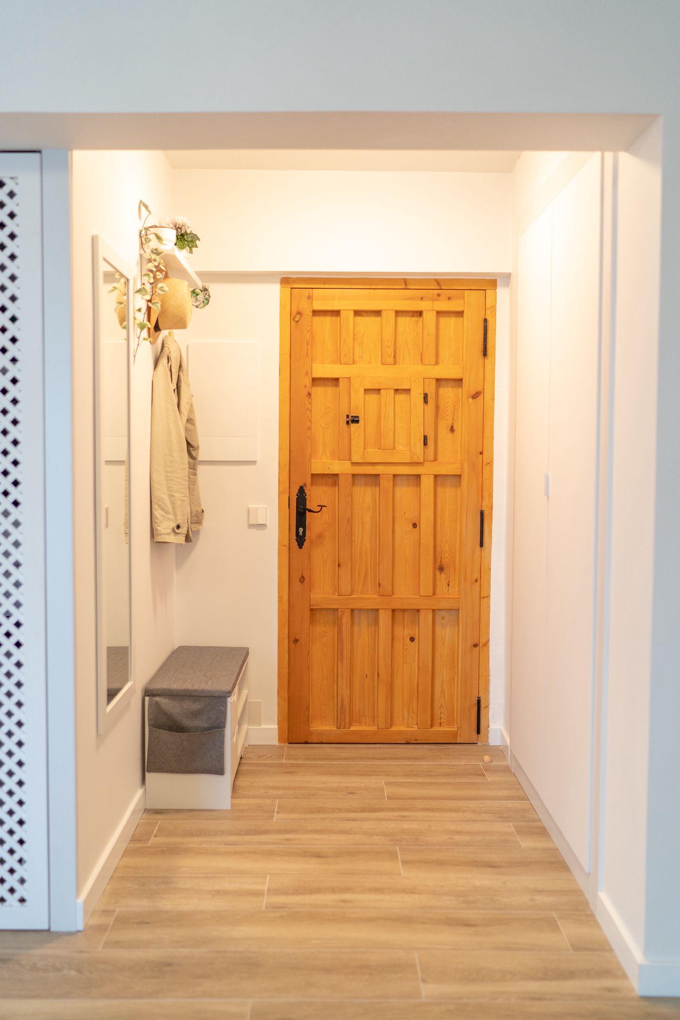Bright ground floor apartment interior, recently renovated