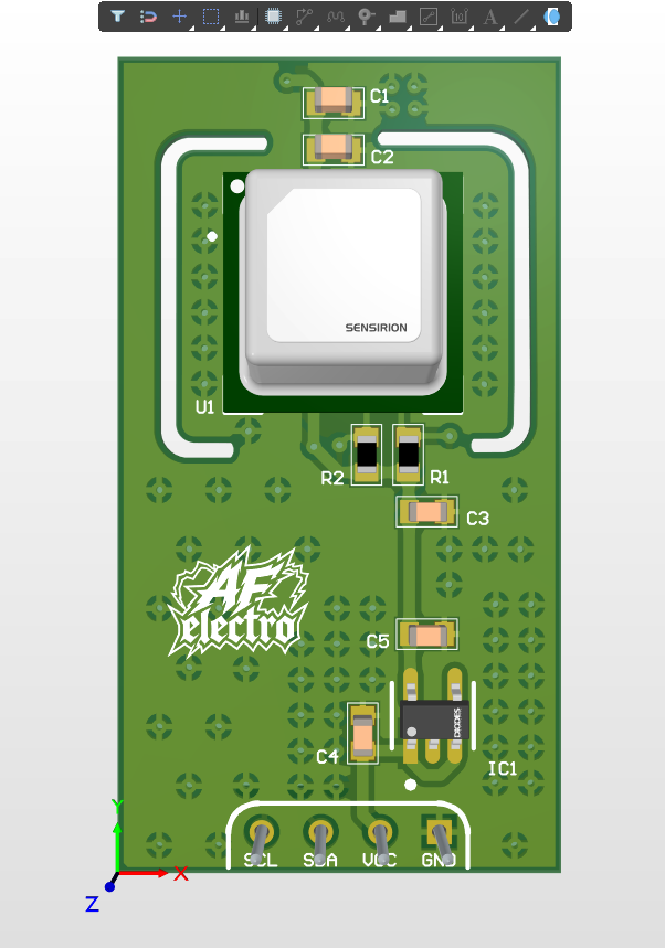 SCD40 Breakout Board