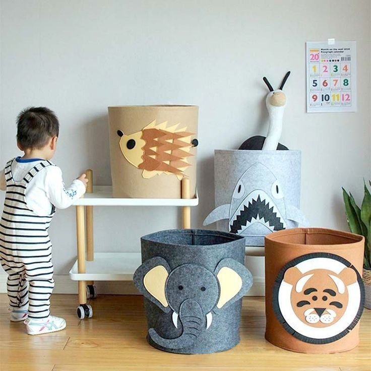 Wild Animals Storage Basket
