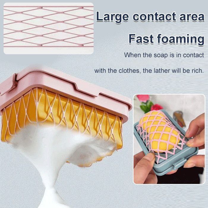 Non Slip Plastic Mesh Soap Holder