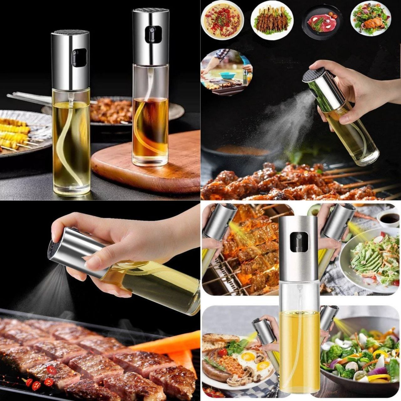 Oil Spray Glass Bottle