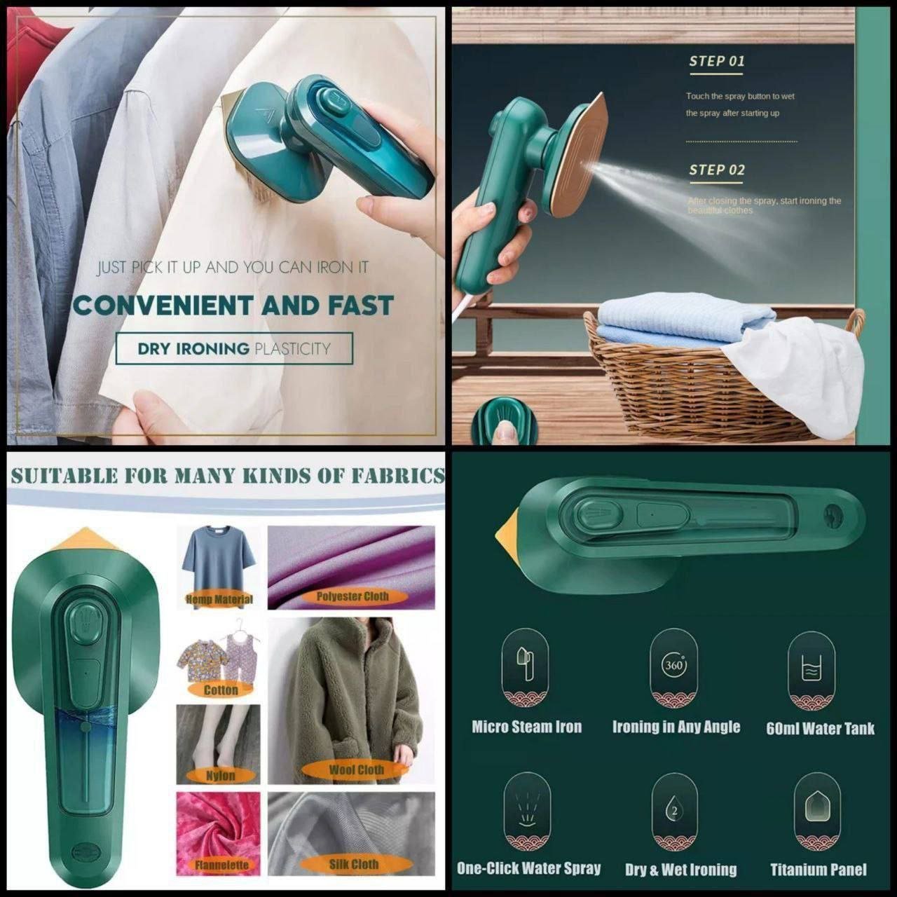 Mini steam Iron