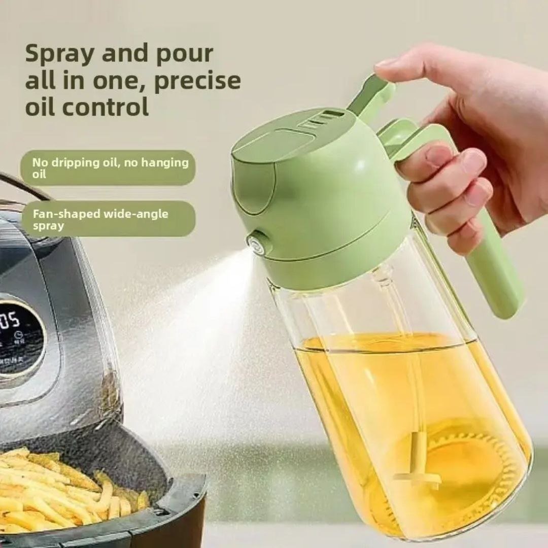 Glass Oil Dispenser Bottle