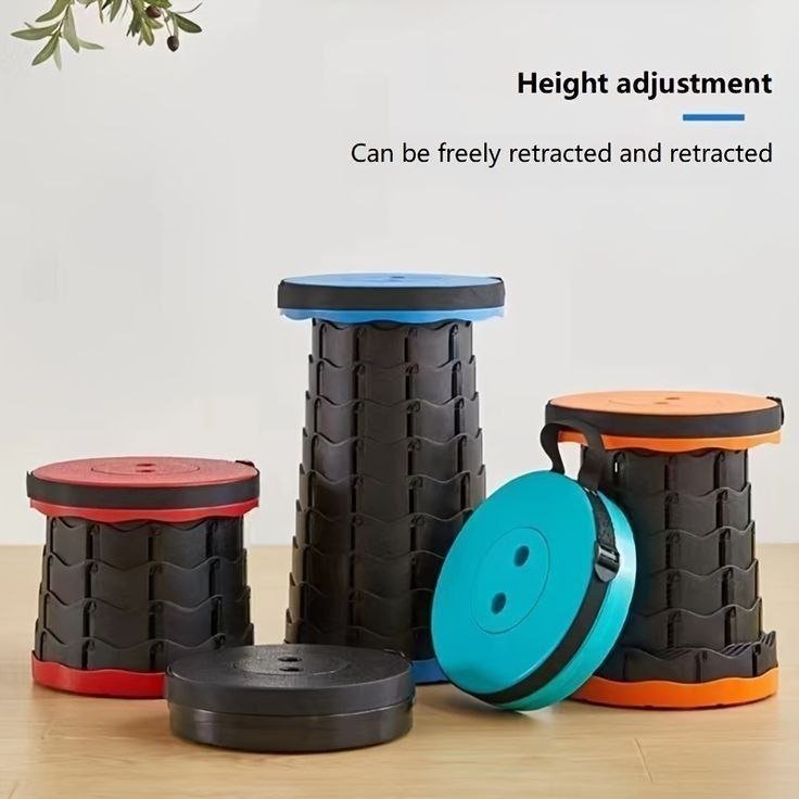 Telescopic Foldable Stool