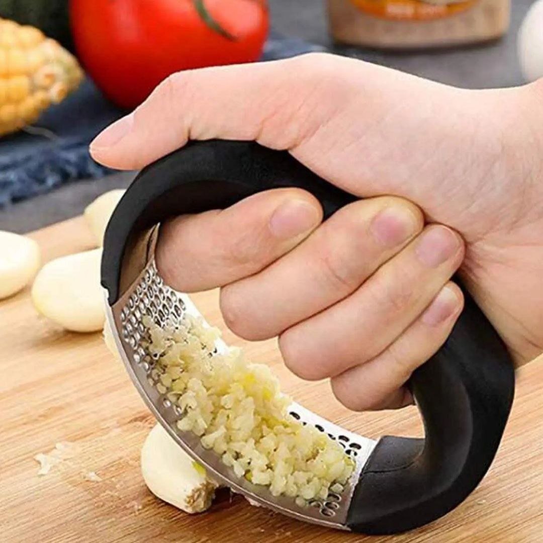 SS Garlic Press