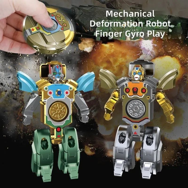 Transforming Robot Spinner Toy (Imported)