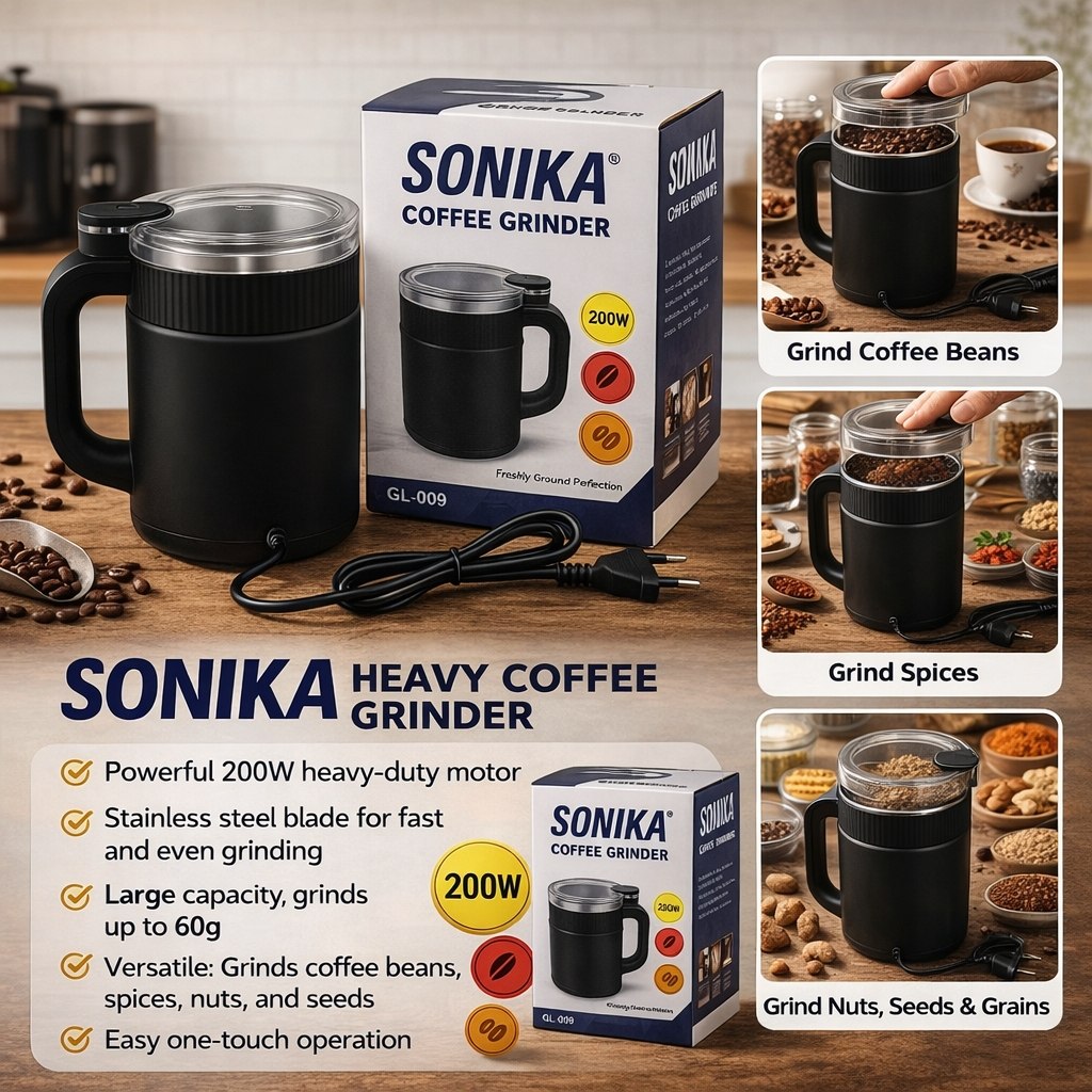Sonika Heavy Coffee Grinder 