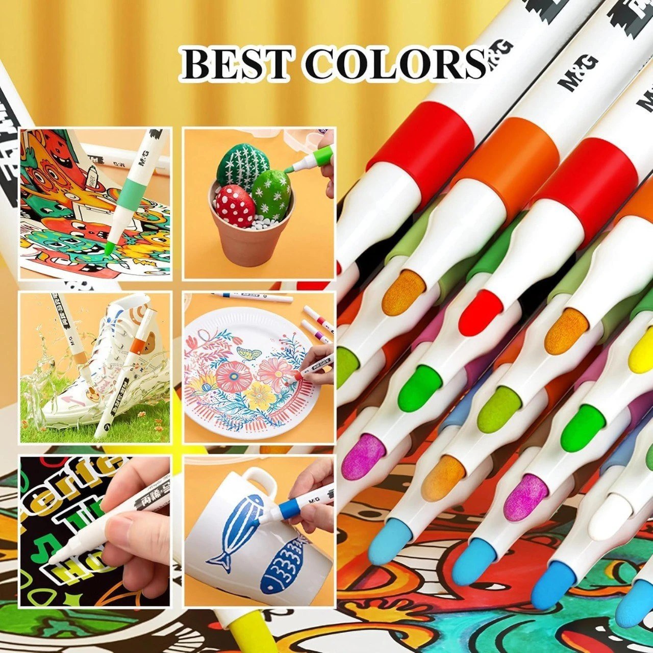 Kids Sketch Pens 24 Pcs