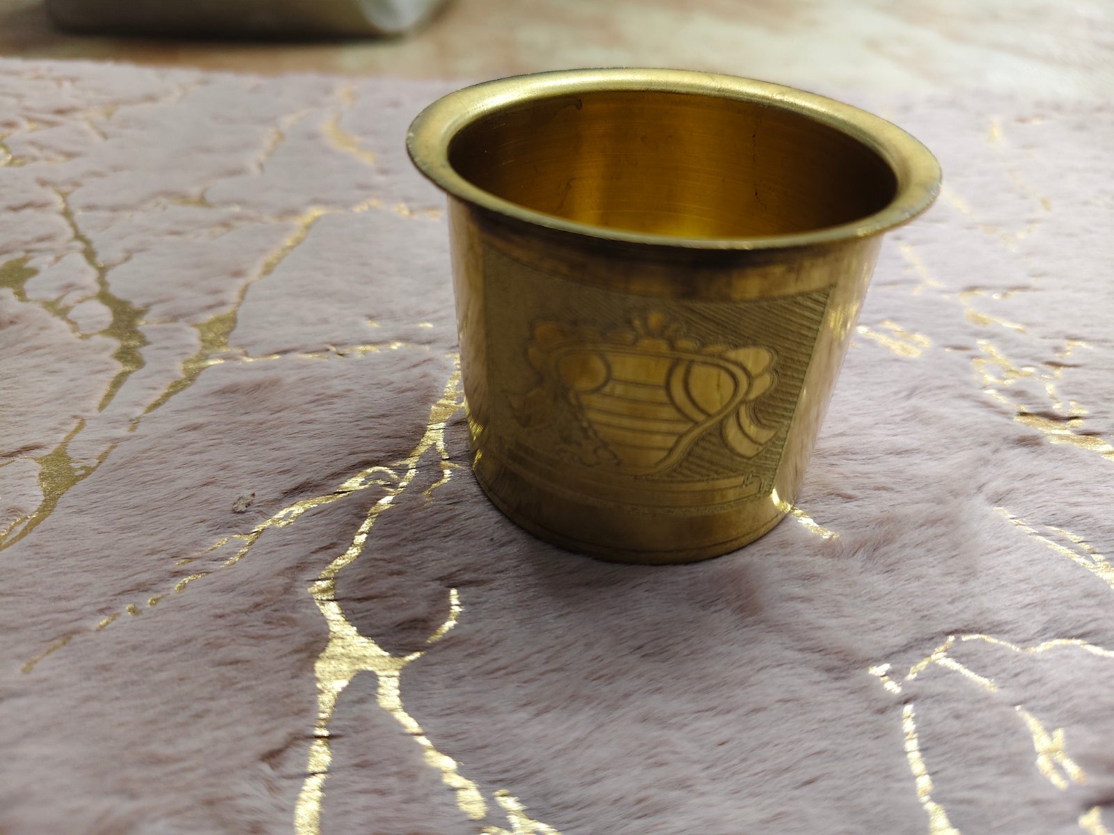 Brass Chandanam Bowel 