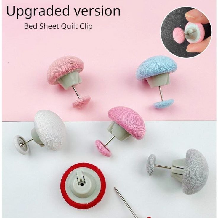 Mushroom Bedsheet Clips