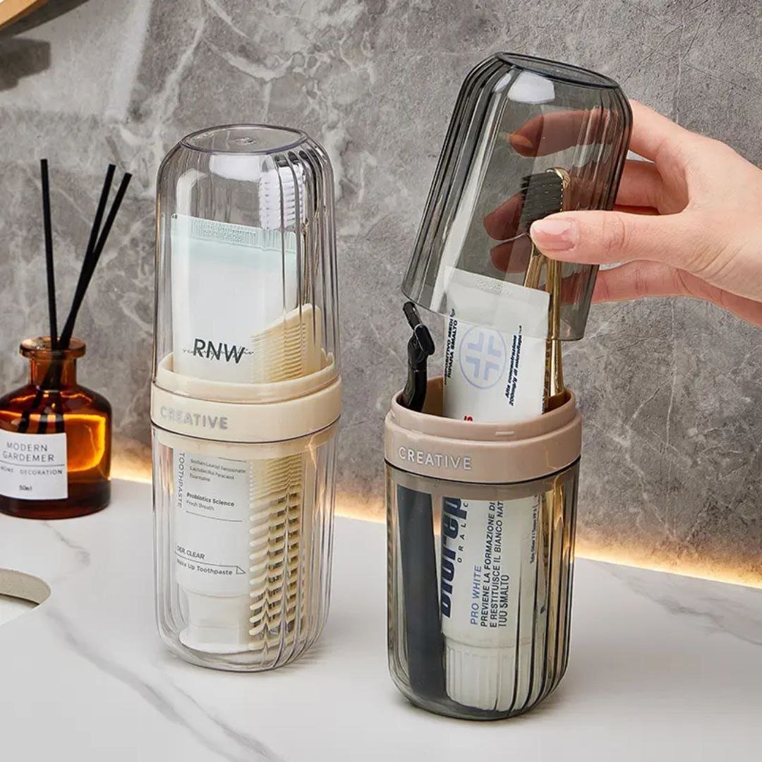 Transparent Travel Toothbrush Case