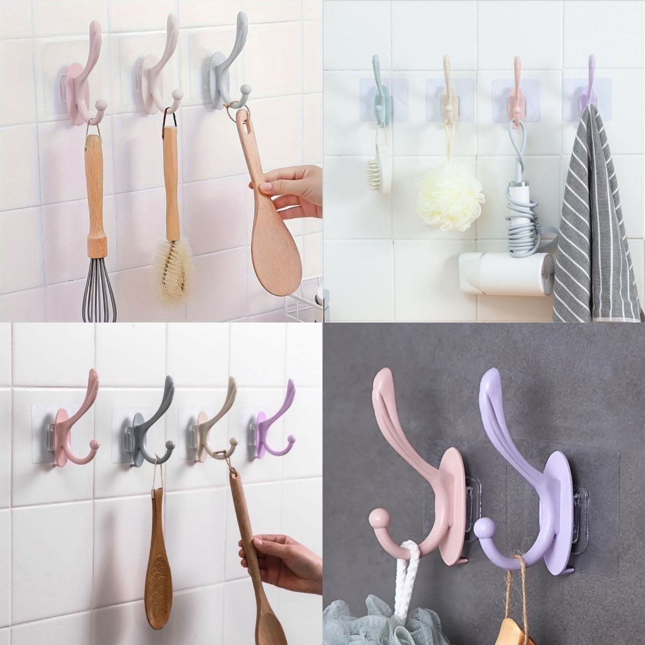 Self adhesive coat Hook Pack of 5
