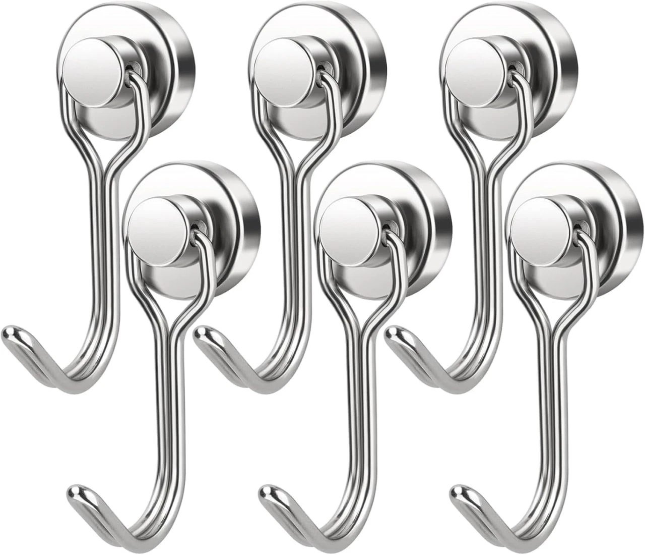 Magnetic Hook Pack of 4