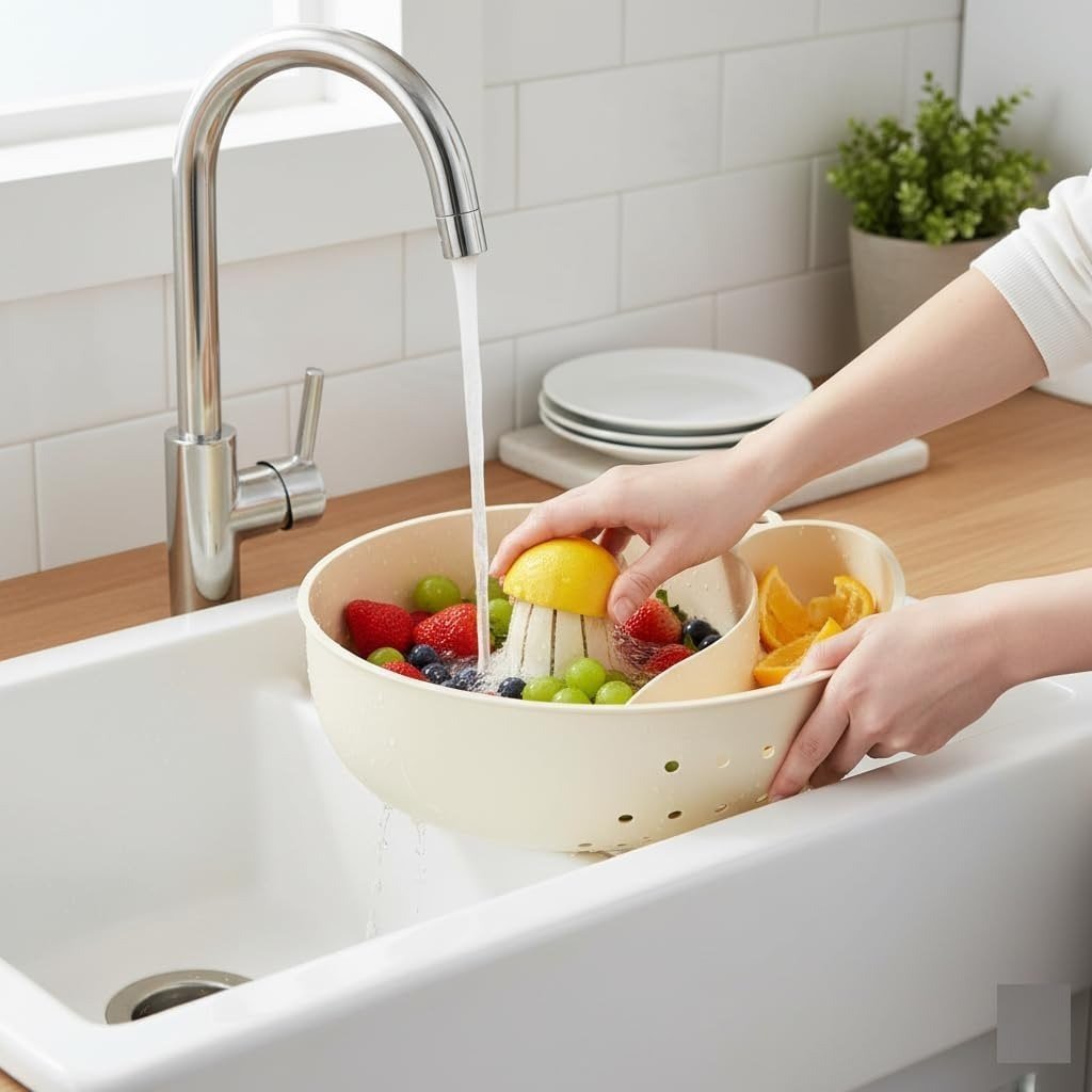 Snail Fruit Drain Basket