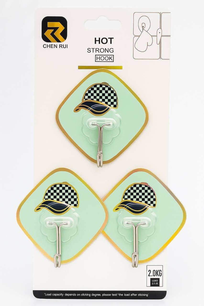 3 Pcs Fancy Hook