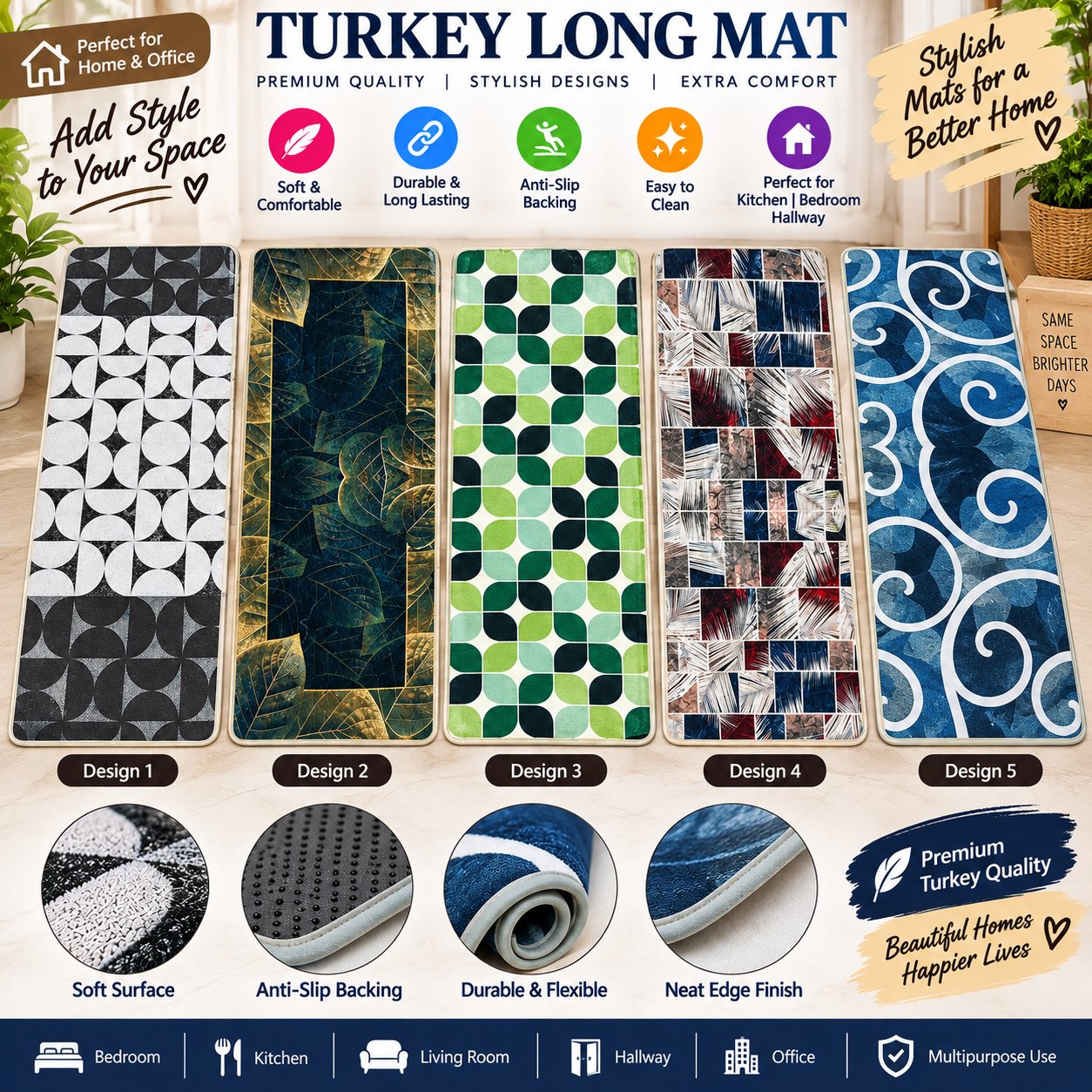 Turkey Long Mats