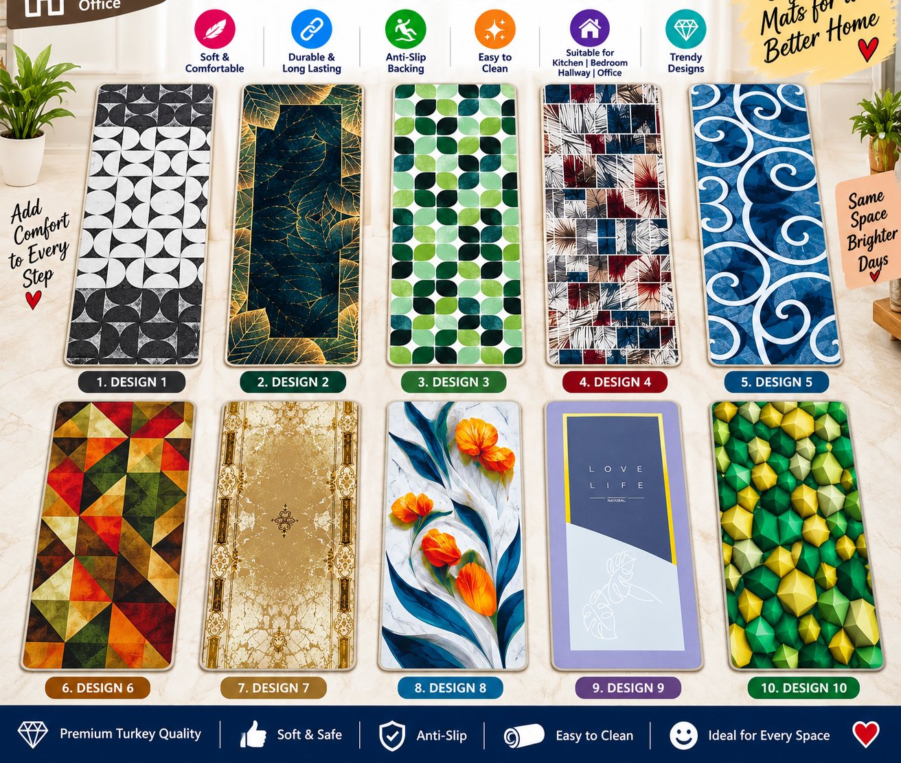 Premium Long Mats