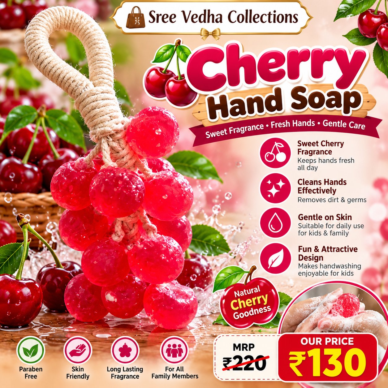 Cherry Hand Soap