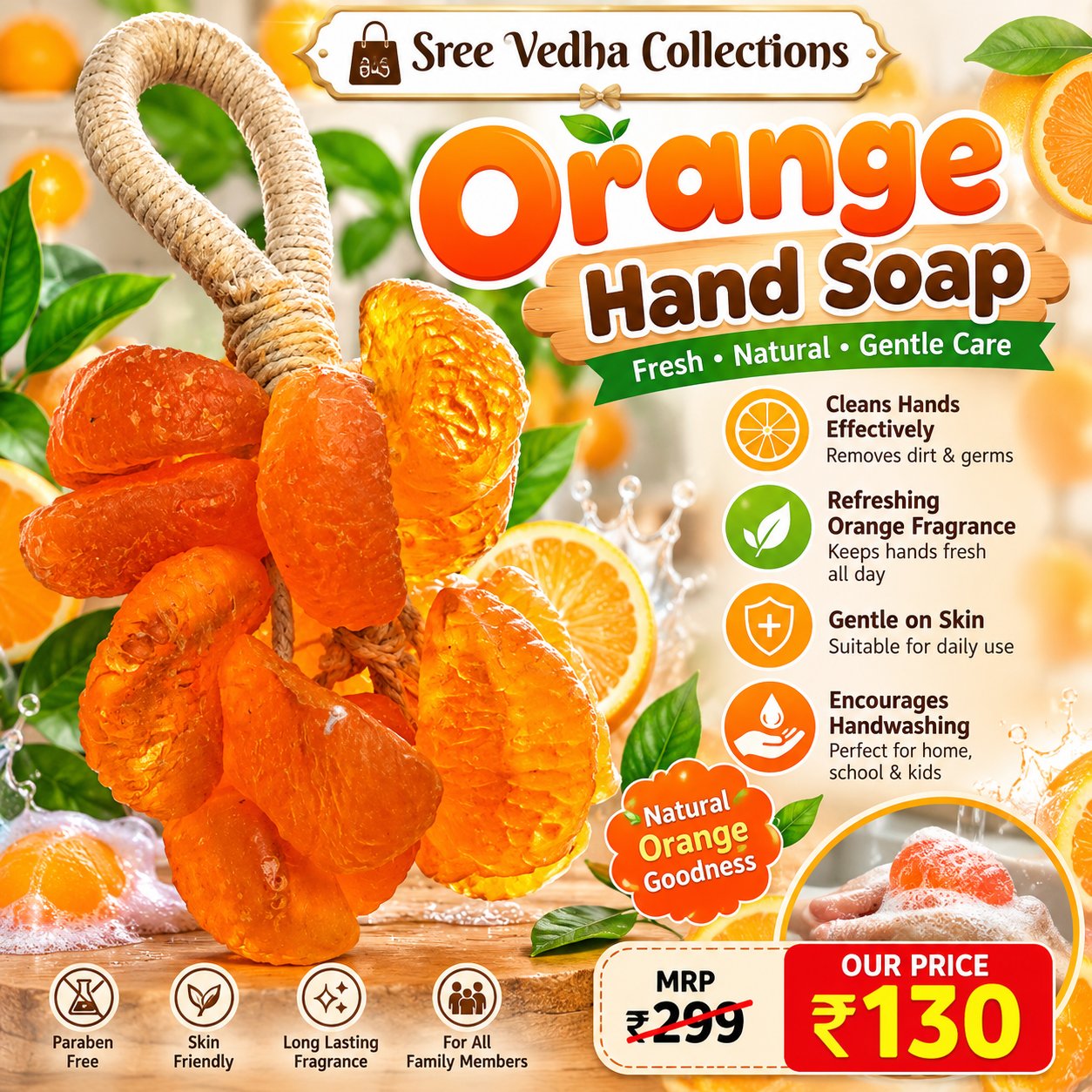 Orange Hand Soap