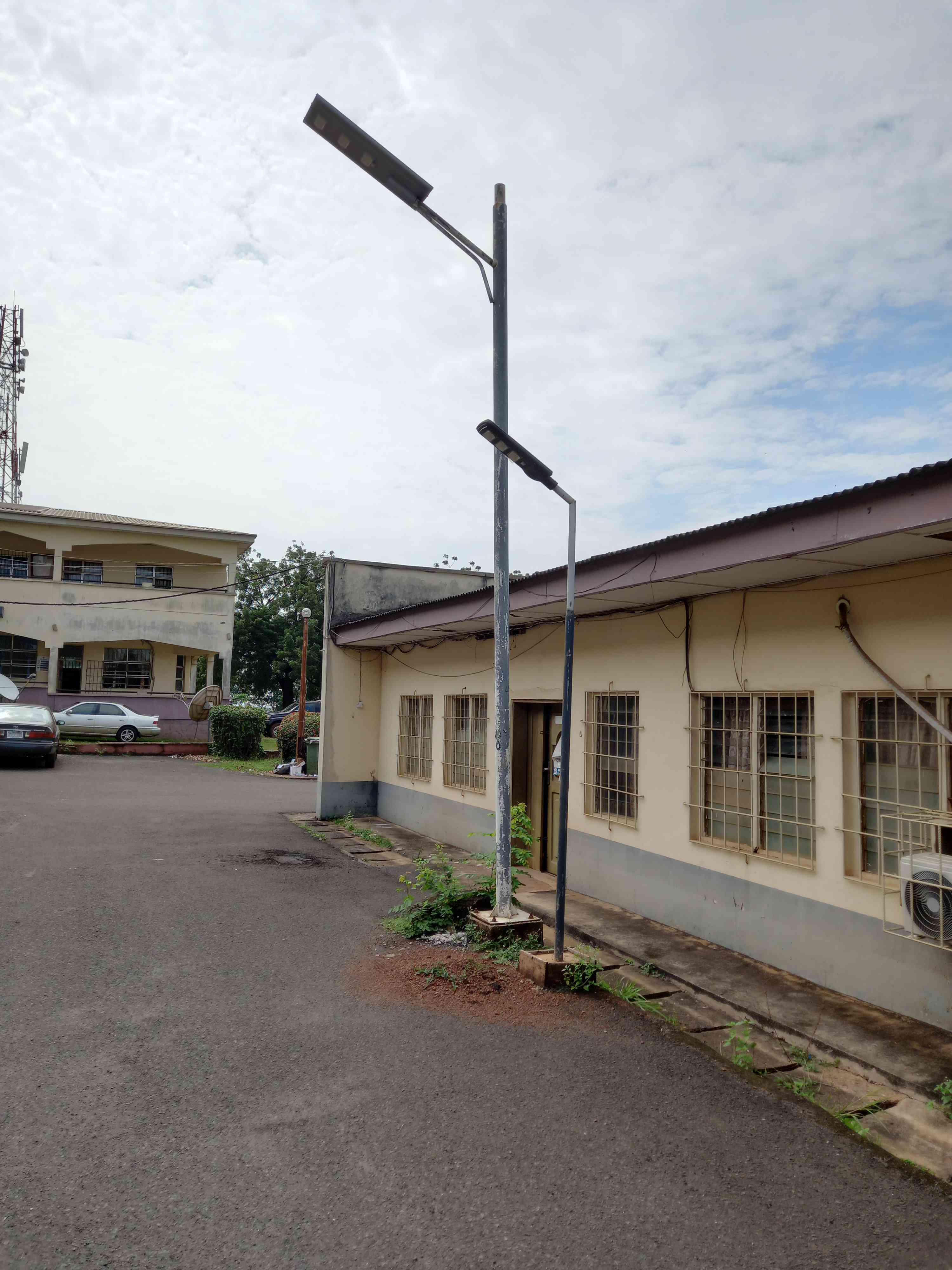 Eyemark Installation Of Solar Street Light