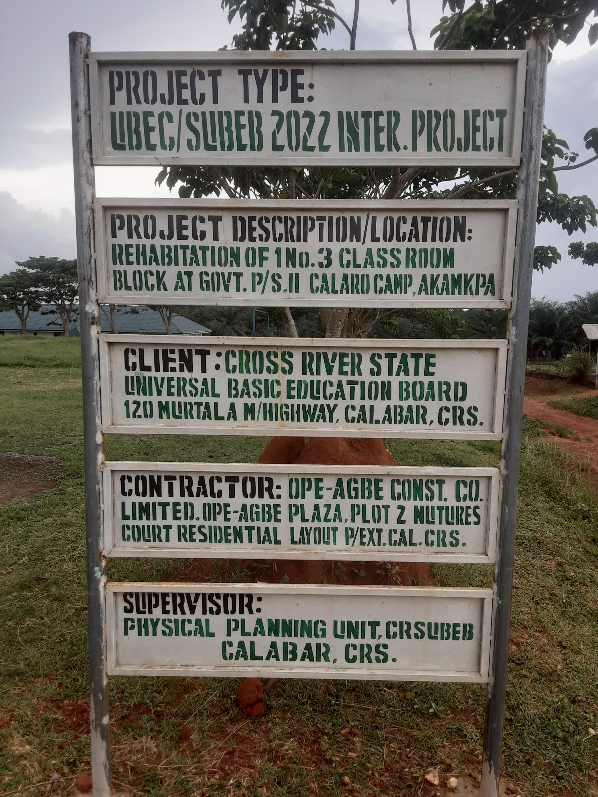 Cross River State Universal Basic Education Board