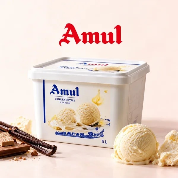 Amul 5-litre ice cream pack
