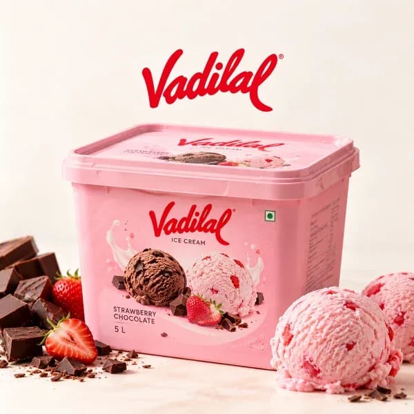 Vadilal 5-litre ice cream pack