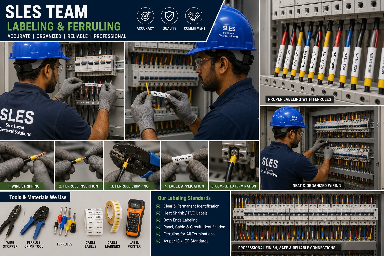 Labeling and Ferruling