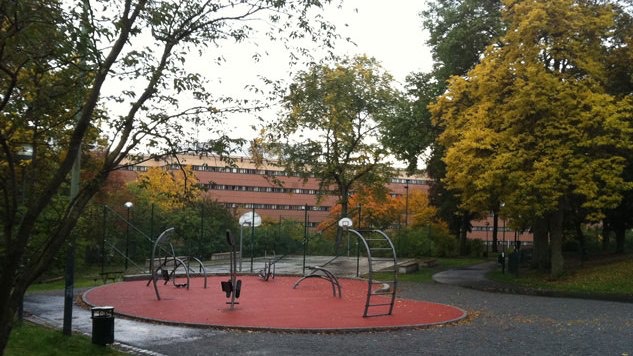 Utomhusgymmet i Kronobergsparken