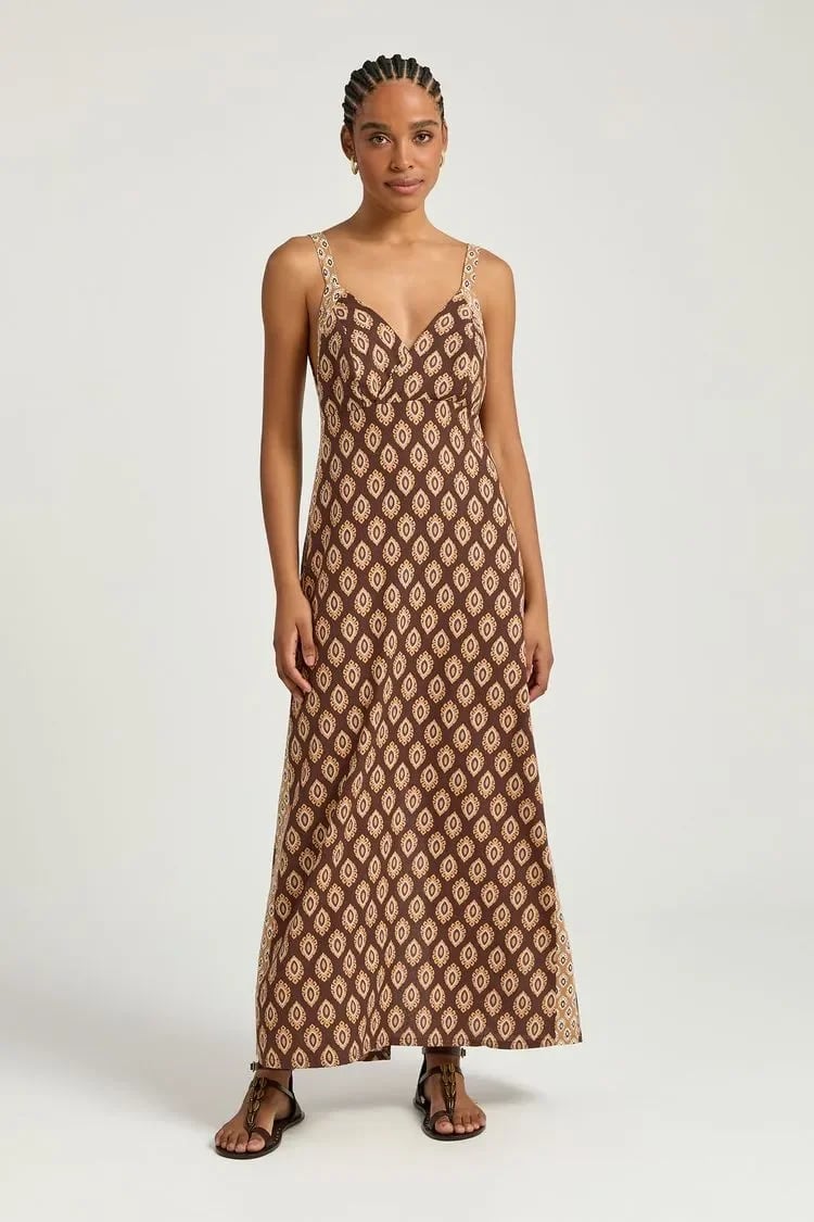 VESTIDO LONGO EST GRAVATARIA