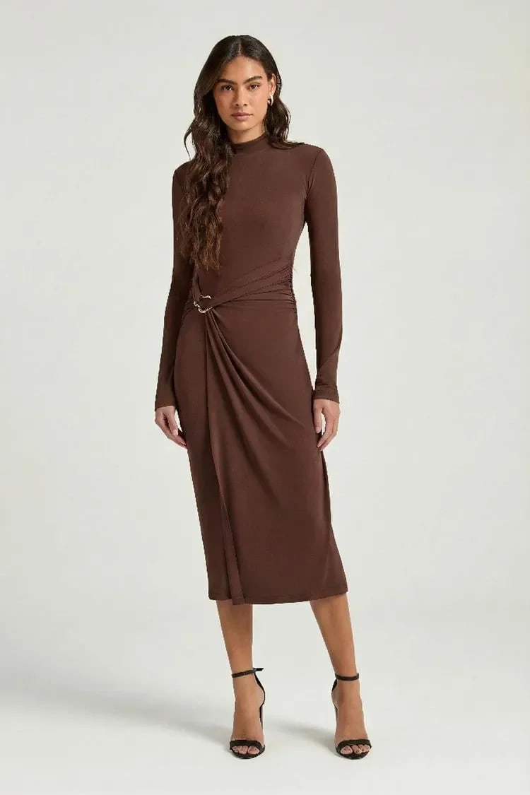 VESTIDO JERSEY C/ FIVELA