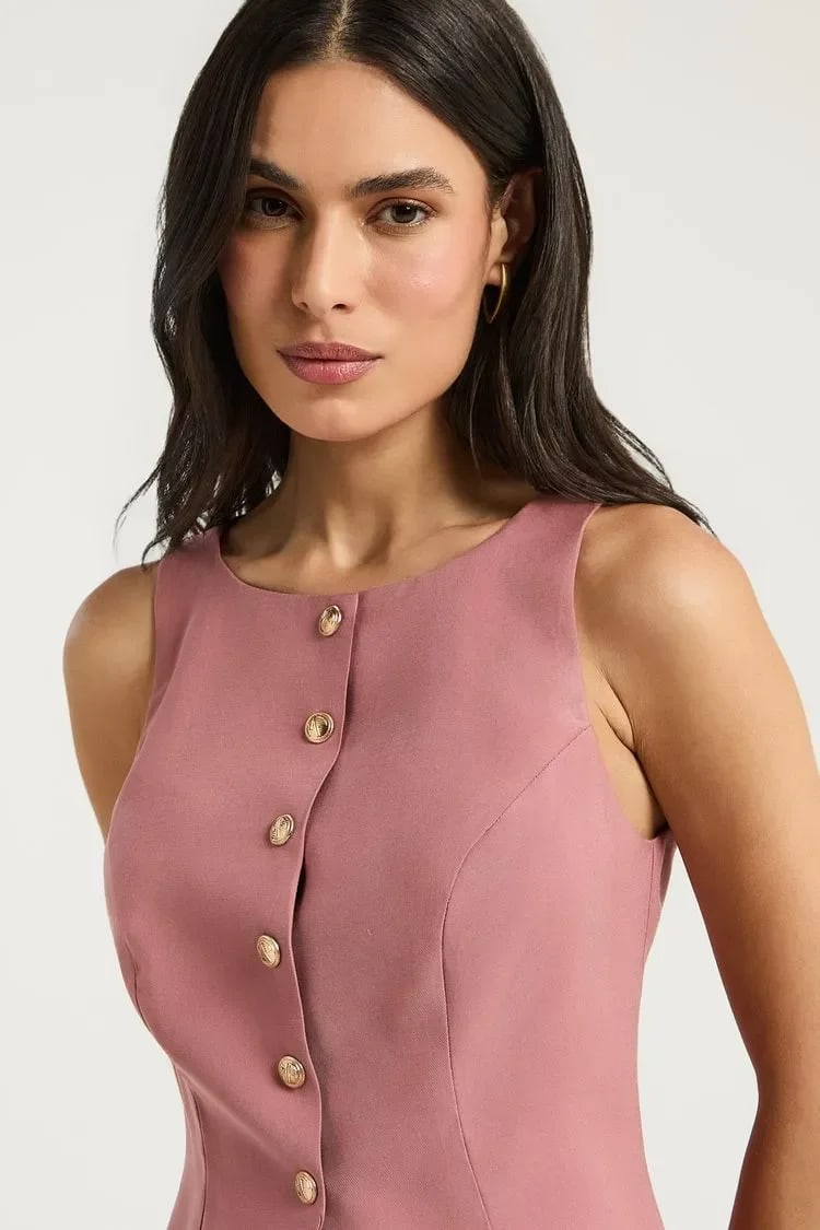 BLUSA PEPLUM BOTOES BALLET