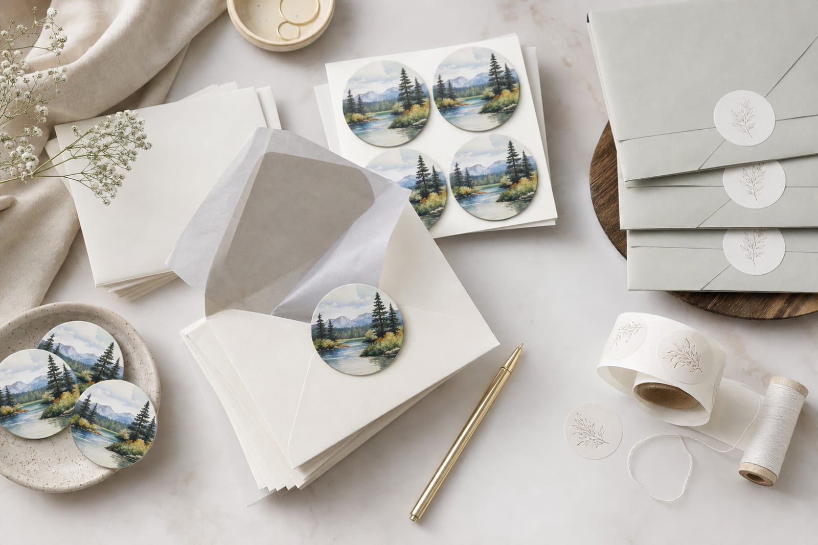 Save the date magnet mailer