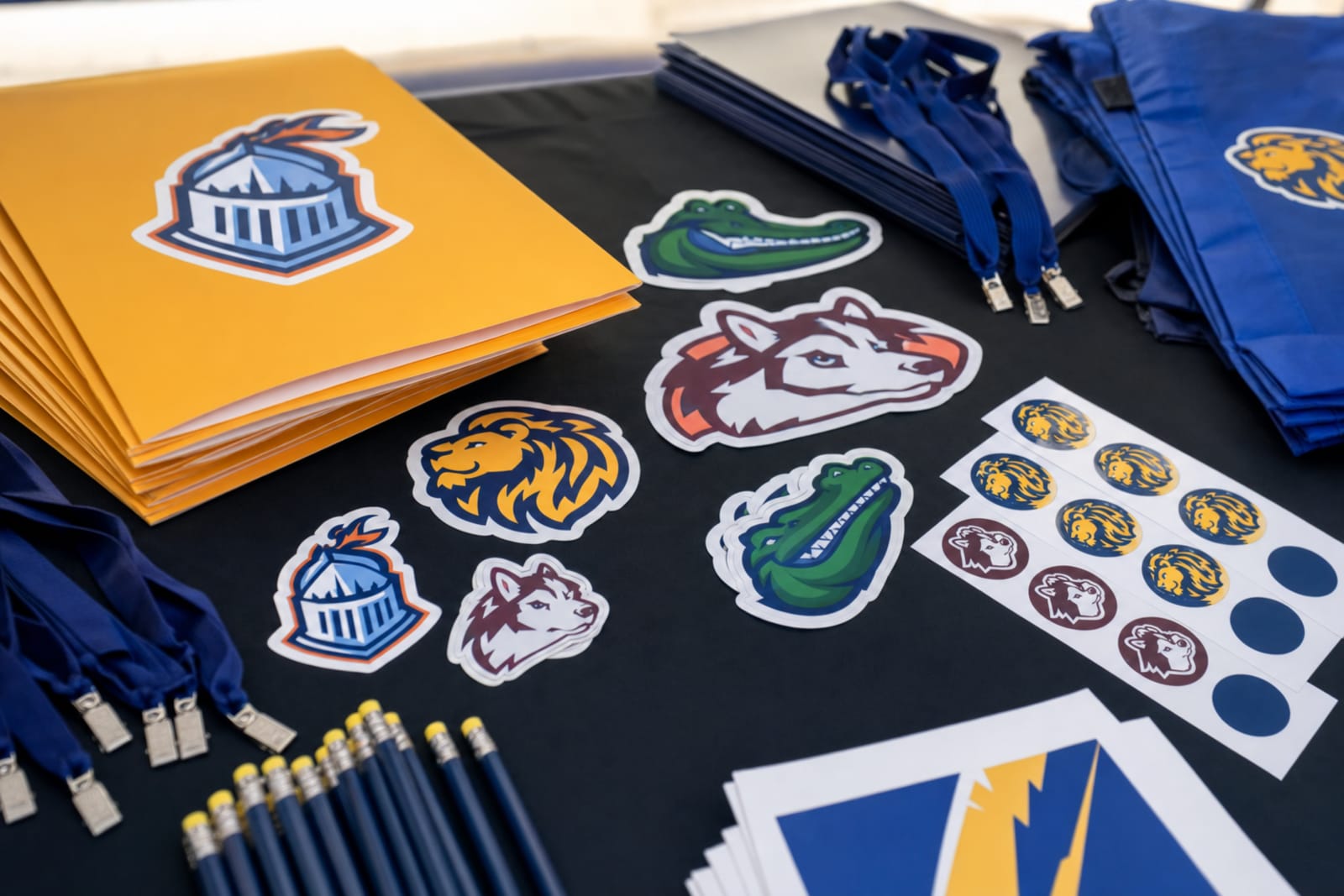 stickers for school events product photography