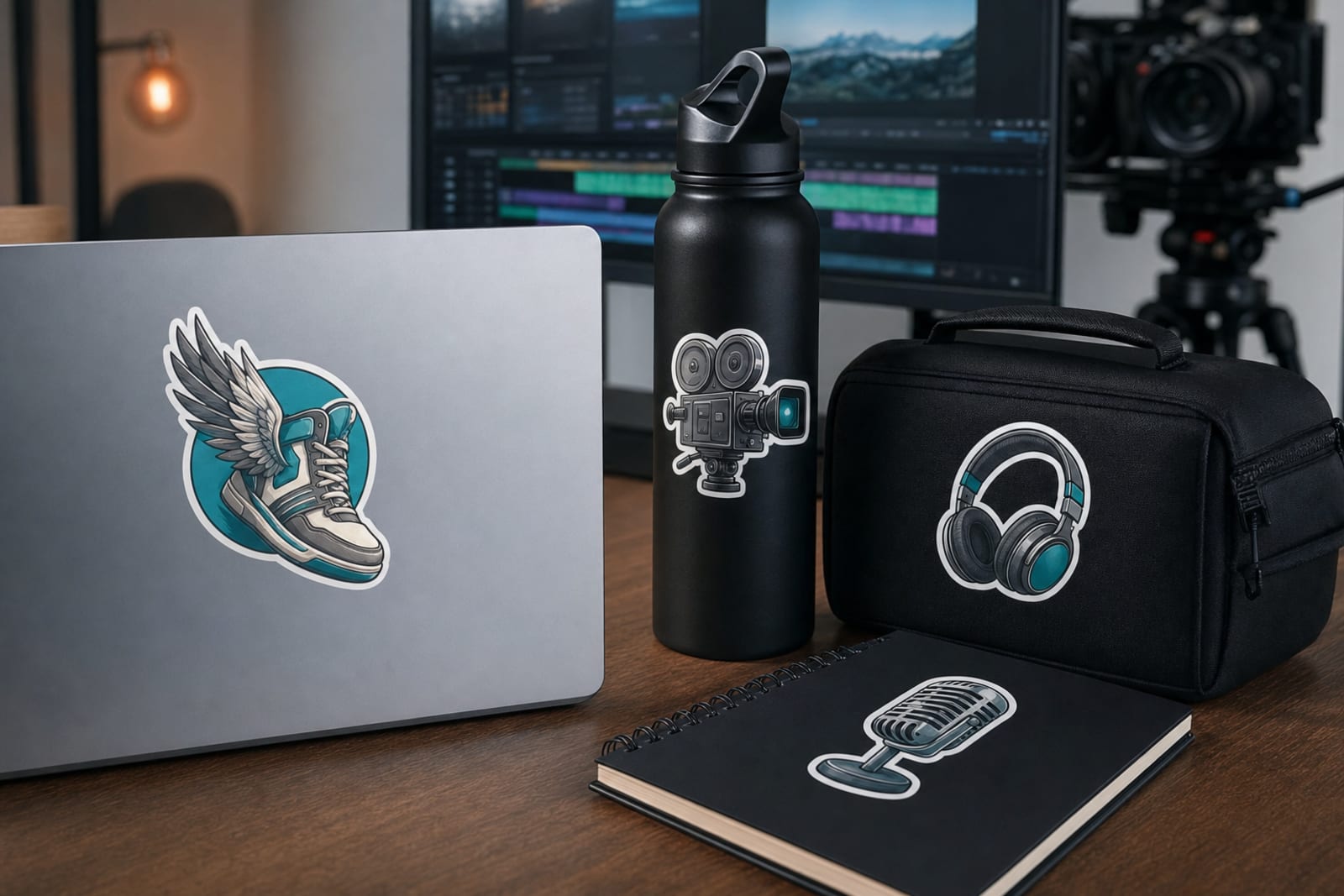 stickers for youtube creators product photography gallery image 2