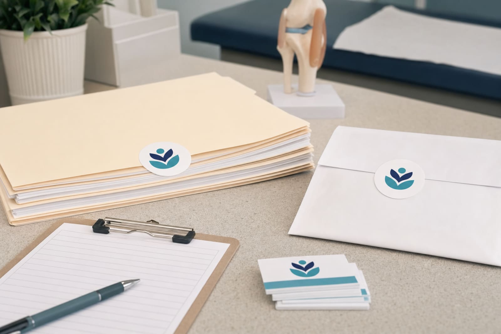 stickers for medical offices product photography gallery image 1