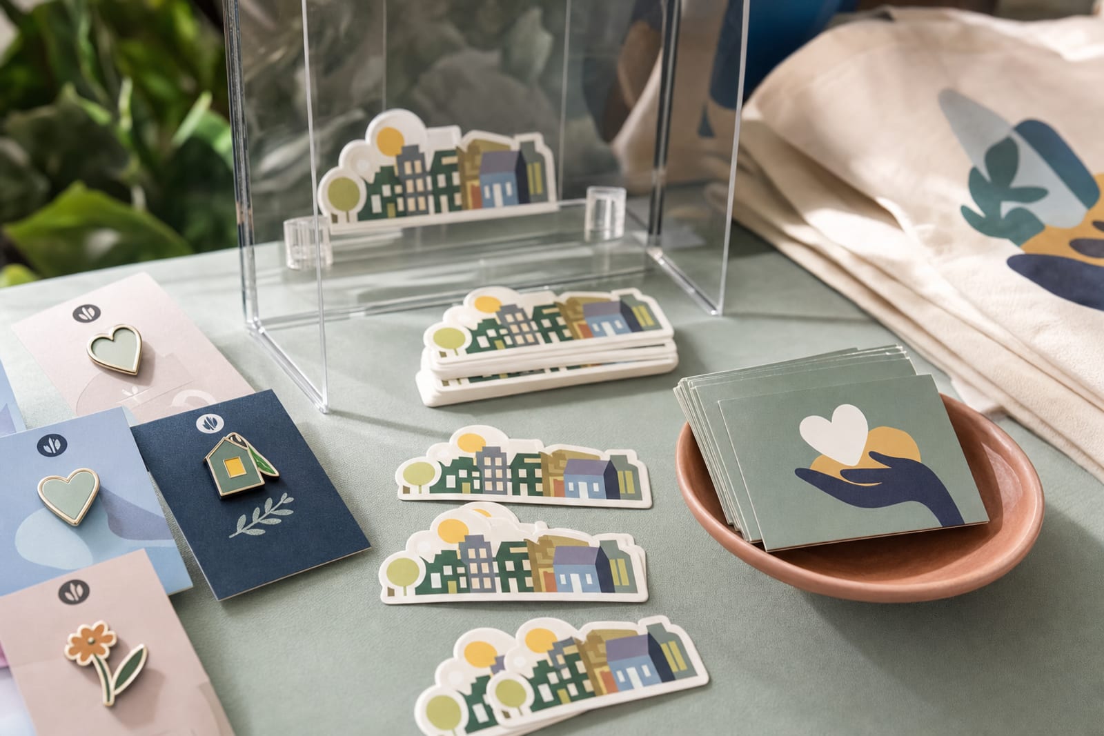 stickers for nonprofits product photography