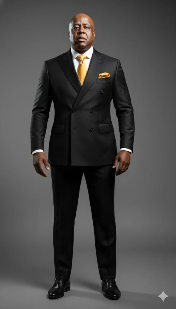 Business suit — AI image prompt example