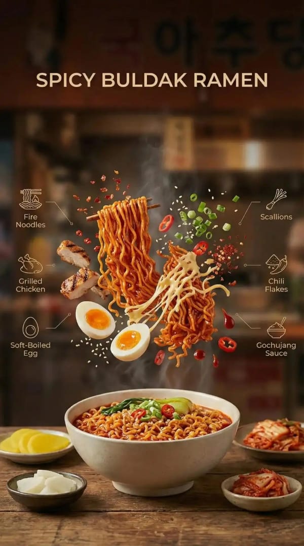 Cinematic food commercial — AI image prompt example