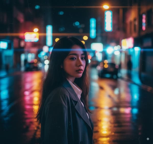 Cinematic Storytelling — AI image prompt example