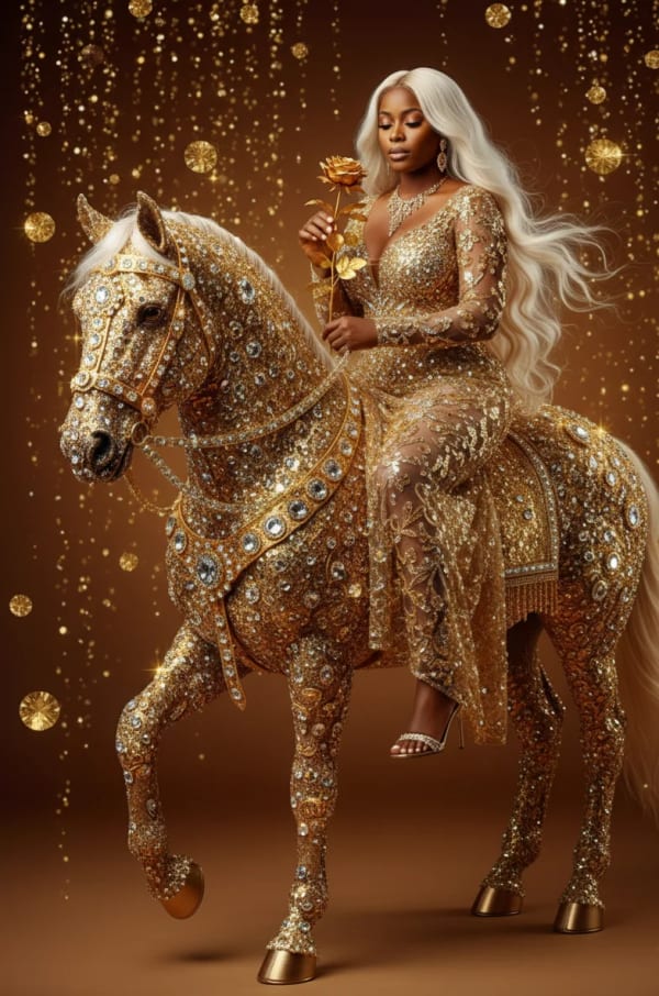 Diamond Queen — AI image prompt example