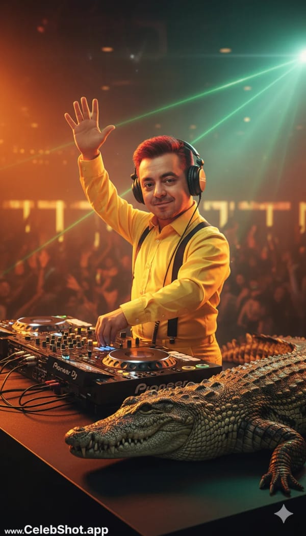 DJ CROCO — AI image prompt example