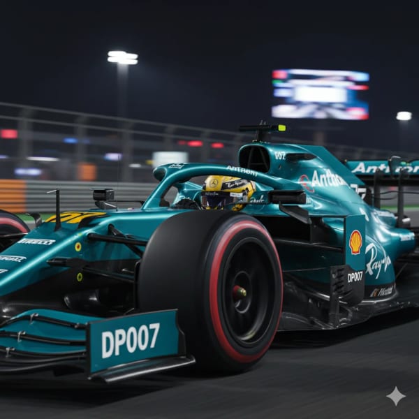F1 Car — AI image prompt example