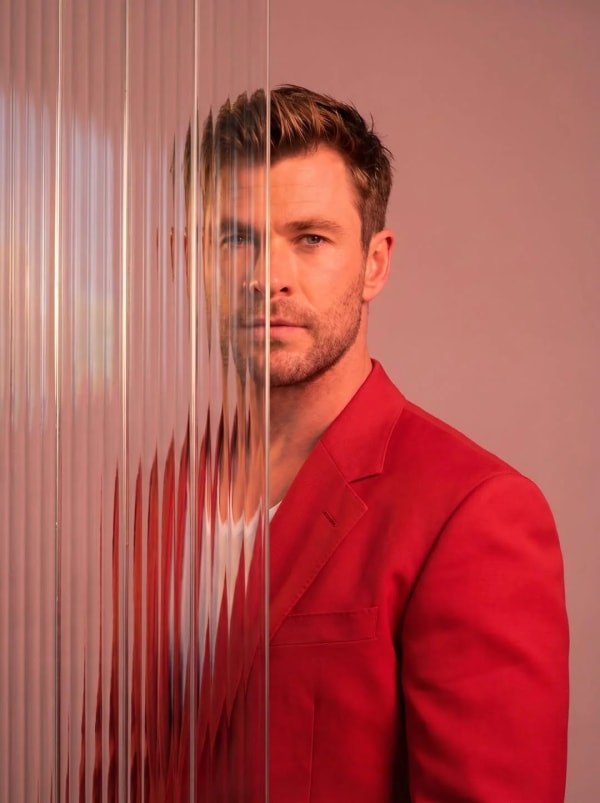 Frosted Blazer Refraction — AI image prompt example