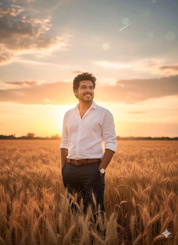 Golden Hour Dreams ðŸ’Ž — AI image prompt example