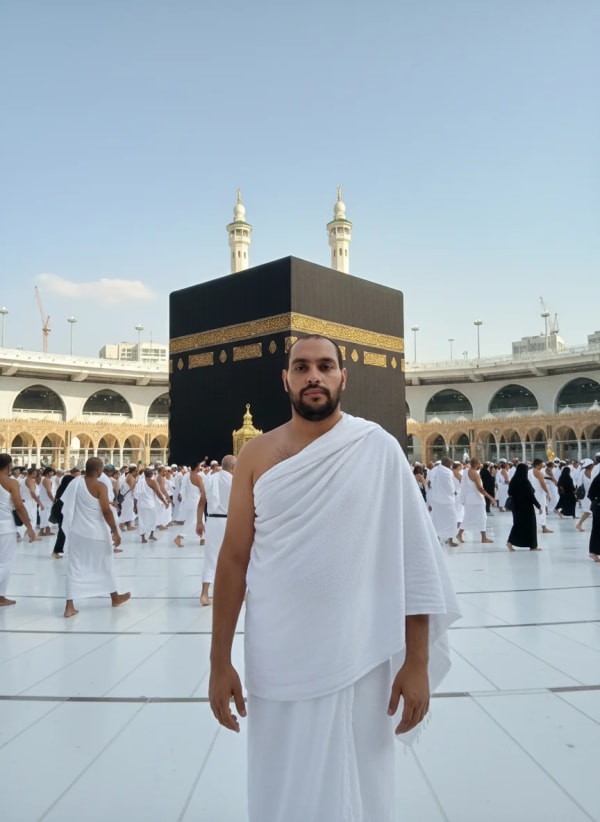 Holy Kaaba in Mecca — AI image prompt example
