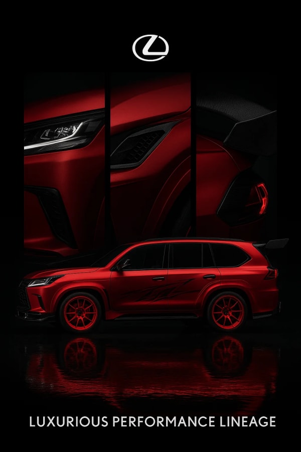 Lexus LX Bold Design and Performance — AI image prompt example