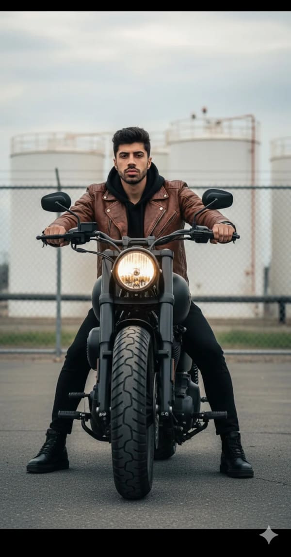 Motorcycle — AI image prompt example