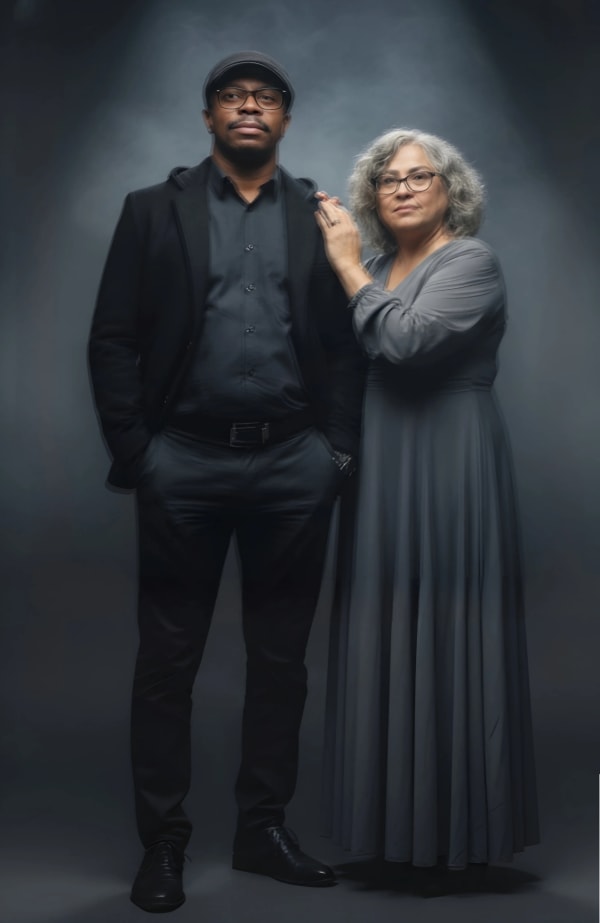 Nice couple — AI image prompt example